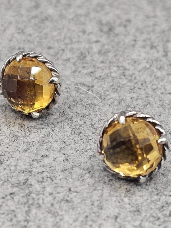 David Yurman Jewelry - David Yurman Chatelaine earrings in Citrine